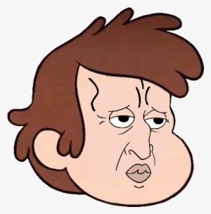 Dipper Pines Mabel Pines Face Hair Nose Facial Expression - Gravity Falls Cringe