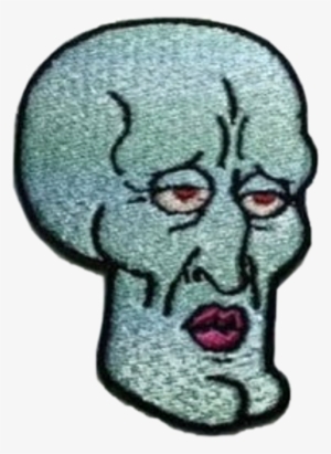 Largest Collection Of Free To Edit Squidward Tentacles - Handsome Squidward Patch