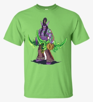 Illidan Pixel Art T-shirt - Shopbozz Mark Sheppard Make Hell Great Again T-shirts