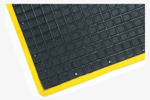 Grid Surface Moulded Rubber Anti Fatigue Comfort Mat - Mat