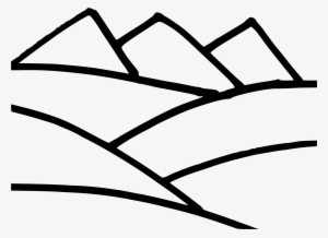 Mountains Outline Png - Mountain Outline