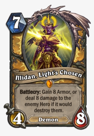 What If Illidan Had Accepted The Gift Of Light Paladin - Auctioneer Beardo Hearthstone