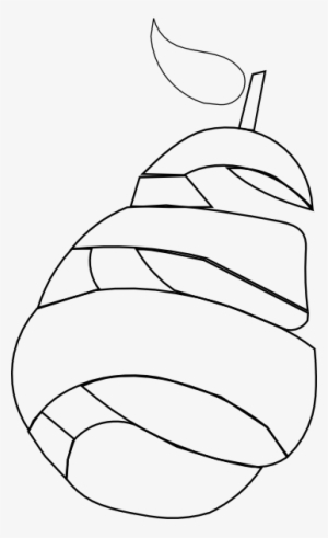 How To Set Use Pear Outline Clipart