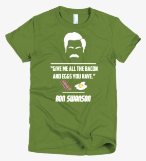 Parks And Rec Give Me All The Bacon T-shirt - Pitbull Love T Shirt