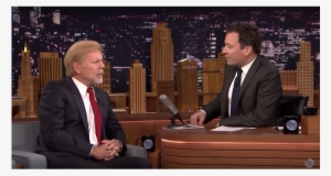 Bruce Willis With Trump Hair On Fallon