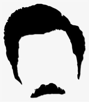 Swanson Decal - Ron Swanson Pumpkin Carving Stencil