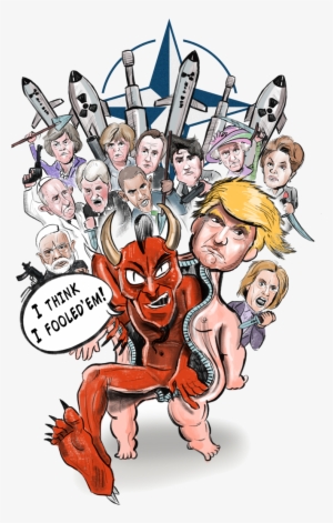 Devil Baby Trump Destroy's Nato Summit 2018