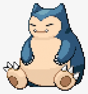 Pokémon Adesivos Kawaii Snorlax Pokémon Pngs Pngtumblr - Snorlax Pixel Gif