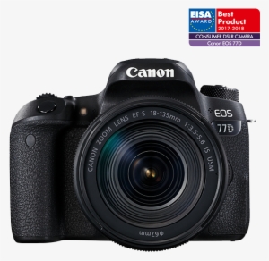 Canon Eos 77d 24.2 Mp Slr - Ef-s 18-135mm Is Usm Lens