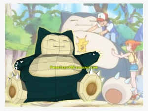 Download Free Paper Craft Pdf Templates Online Free - Wake Up Snorlax