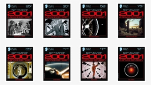 Designed By London Creative Agency Glazier Design, - 2001 Space Odyssey Stamp