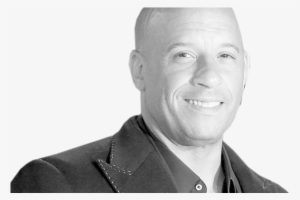 Vin Diesel - Vin Diesel Black And White W