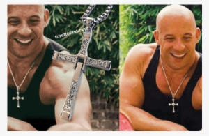 Ride Or Die Vin Diesel The Fast And The Furious S925 - Silver Cross Pendant