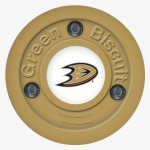 Anaheim Mighty Ducks - Green Biscuit Anaheim Ducks Training Puck | O/s