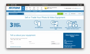 Sell Or Trade Camera Gear On Adorama - Trade