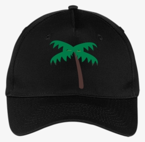 Palm Tree Emoji Cp86 Port & Co - Buff & Tough Baseball Cap