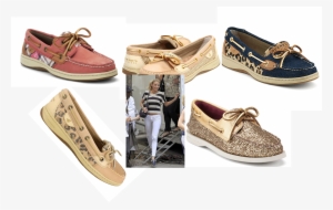 Blake Lively Sperrys - Sperry A/o Gold Glitter 6 Ladies Casual