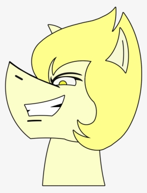 Combatkaiser, Ponified, Safe, Simple Background, Smirk, - Pearl
