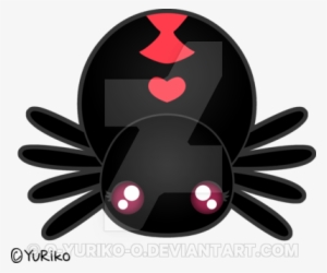 Vector Freeuse Stock Black Widow By O Yuriko On Deviantart - Cute Black Widow Spider