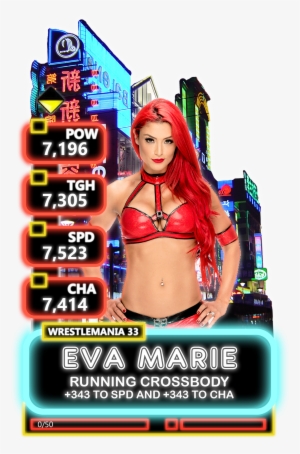 Eva Marie Custom Supercard - Alexa Bliss Custom Supercard