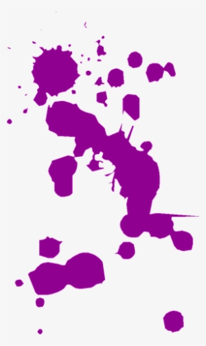Purple, Splash, Drops, Drop, Brush - Paint Splat