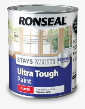Ultra Tough Gloss - Ronseal Stay White Gloss