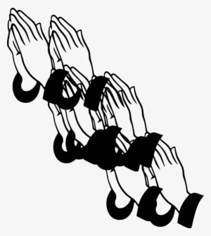 Image Download Hand Clip Art At Clker Com Vector - Praying Hands Pillow Case