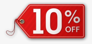 10 Percent Discount Tag - 10% Discount Tag Png