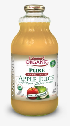 Lakewood Organic Pure Apple Juice, 32 Ounce Lakewood - 100 Pure Apple Juice