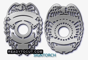 Image - Police Badge Cut File