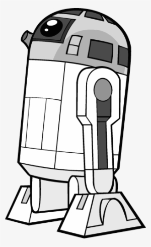 Reactjs Wordpress Theme R2d2 - Star Wars Easy Coloring Page