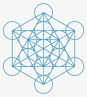 Emma Turton Medical Intuitive - Gold Metatron's Cube Png