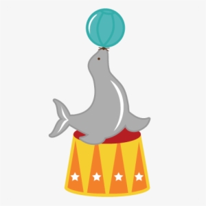 Seal Files For Scrapbooking Banner Stock - Circus Animals Cartoon Png