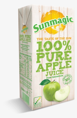 Sunmagic 1l 100% Pure Apple Juice Recap - Sunmagic Cranberry Juice - 12 X 1 Litre Cartons
