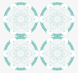 Langarmshirt Metatrons Cube, Chakras, Cosmic Energy