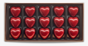 Box Of 15 Hearts Of Dark Chocolate Pierre Marcolini - Dark Chocolate