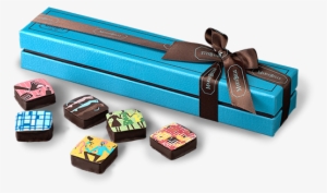Chocolate Ganache 6-piece Box - 6 Piece Chocolate Box