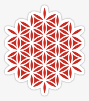 Negative Flower Of Life Tattoo