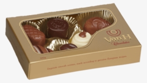 Small Box Of Van H Chocolates - Top Transparent Chocolate Boxes