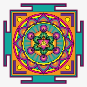 Click And Drag To Re-position The Image, If Desired - Metatron's Cube Art
