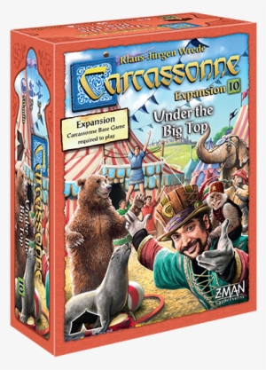 From Far And Wide, People Flock To The Big Red Tent - Carcassonne Under The Big Top