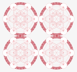 Metatrons Cube 40x40cms By Spirit Stone - Customized