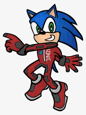 Sonic In His Racing Suit From Sonic Adventure 2, As - Sonic Adventure 2 Racing Suit Hd