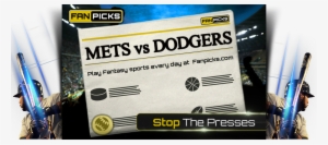 New York Mets Vs Los Angeles Dodgers 7 24 15 Mlb - Parallel