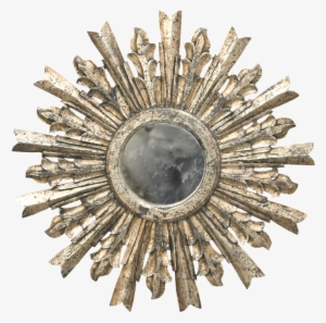Toledo Gold Leaf Starburst Mirror - Worlds Away Goya Starburst Mirror In Silver Leaf Goya