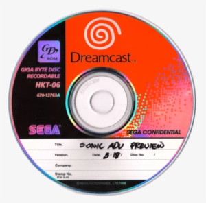 Original Gd-r Disc - Ecco Ii Sentinels Of The Universe