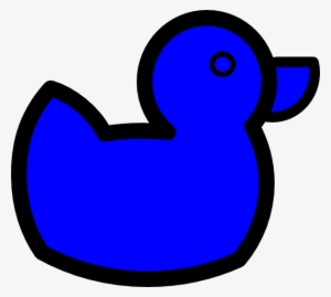 Blue Duck Svg Clip Arts 600 X 539 Px