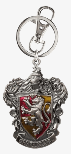 Gryffindor Crest Keychain - Dc Comics Suicide Squad Logo Pewter Key Ring