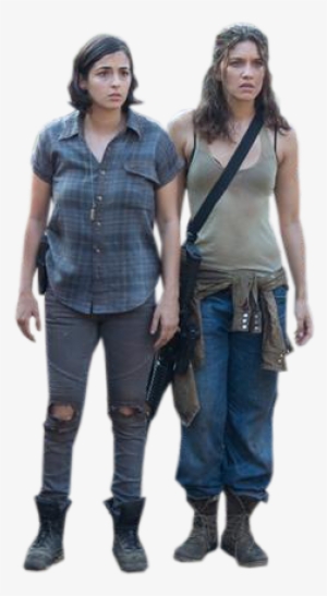 Tara Chambler And Alisha Jeffrey Dean Morgan, Walking - Tara And Alisha The Walking Dead