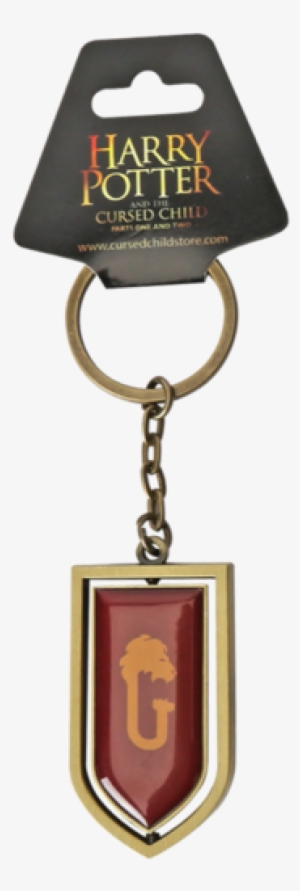 Gryffindor Crest Spinning Keyring - Slytherin House